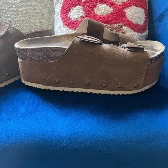 Free People Rule Breaker Platform Sandals - Picture 4 of 5